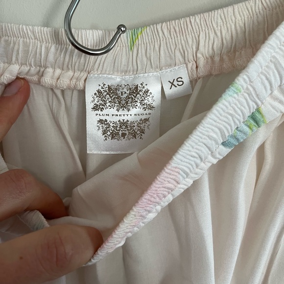 NWOT Unworn Plum Pretty Sugar Strapless Floral Romper - Picture 4 of 9